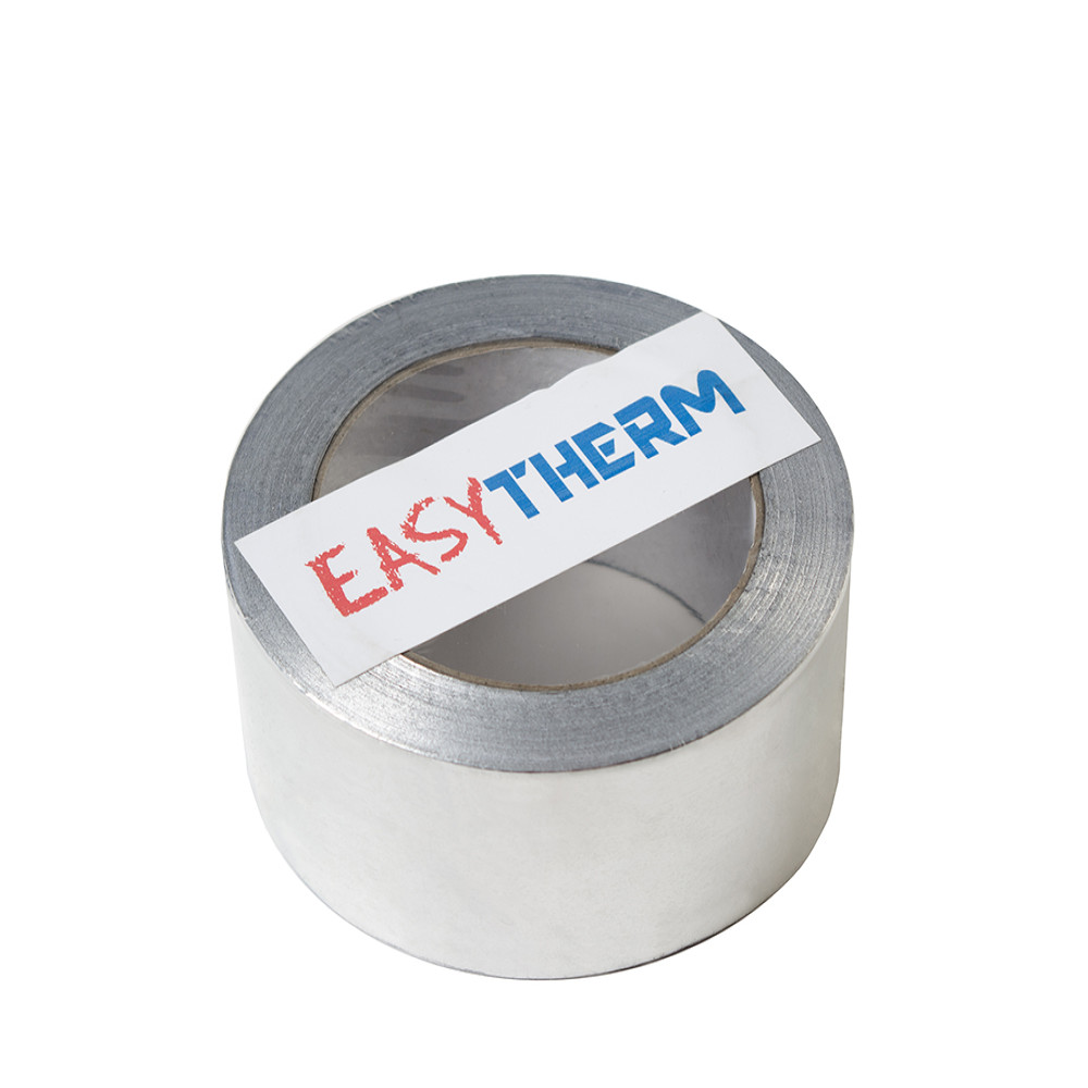 Скотч фольгований для монтажу матів Easytherm EMF та іншого застосування (50мм х 30м)
