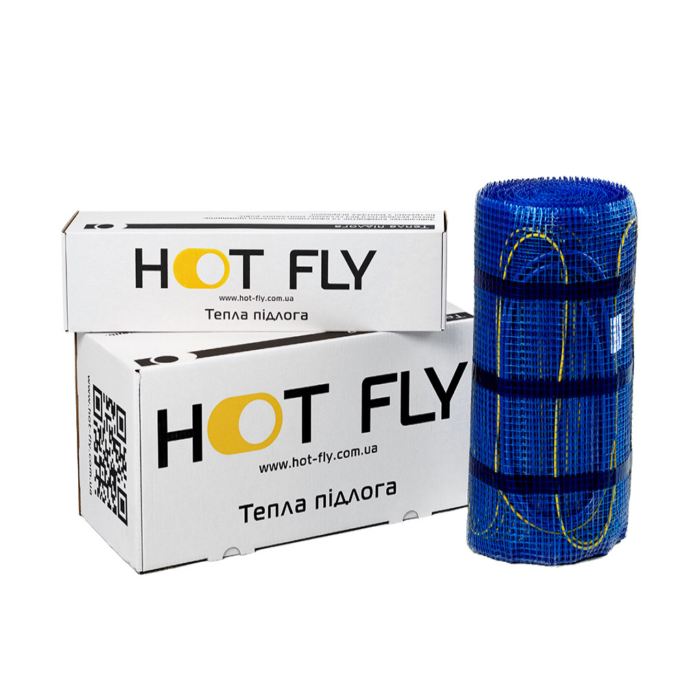 Нагрівальний мат двожильний HOT FLY HFM 15.00, 15.0 м. кв.